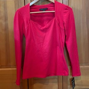 NWT Boston Proper Top Sweetheart Neck